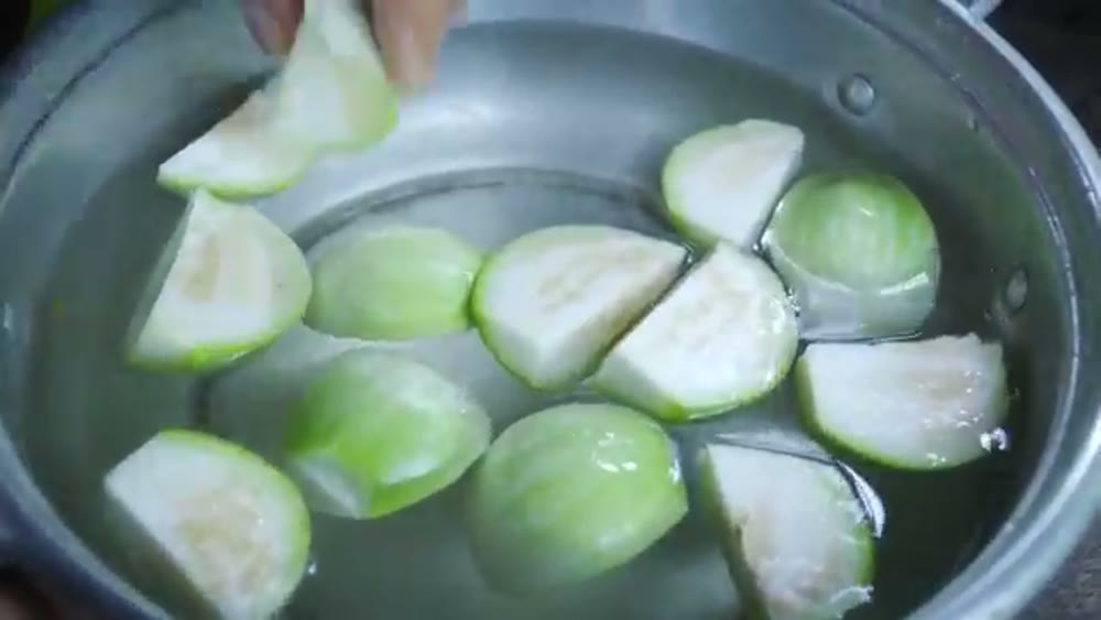 Cá kho mắm ruốc rau vườn - bước làm - Cô Ba Miền Tây